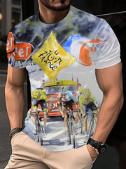 T-shirt à manches courtes Tour De France Homme