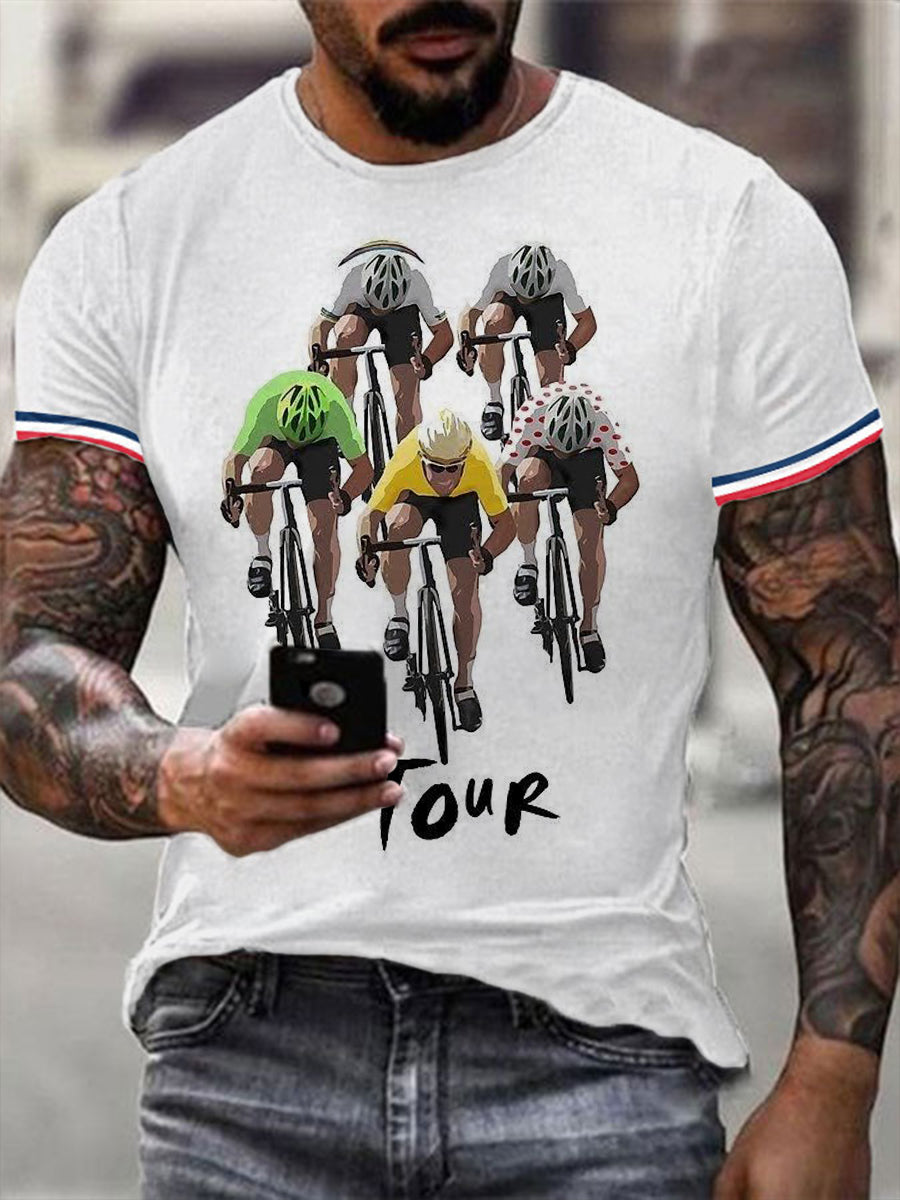 T-shirt à manches courtes Tour De France Homme