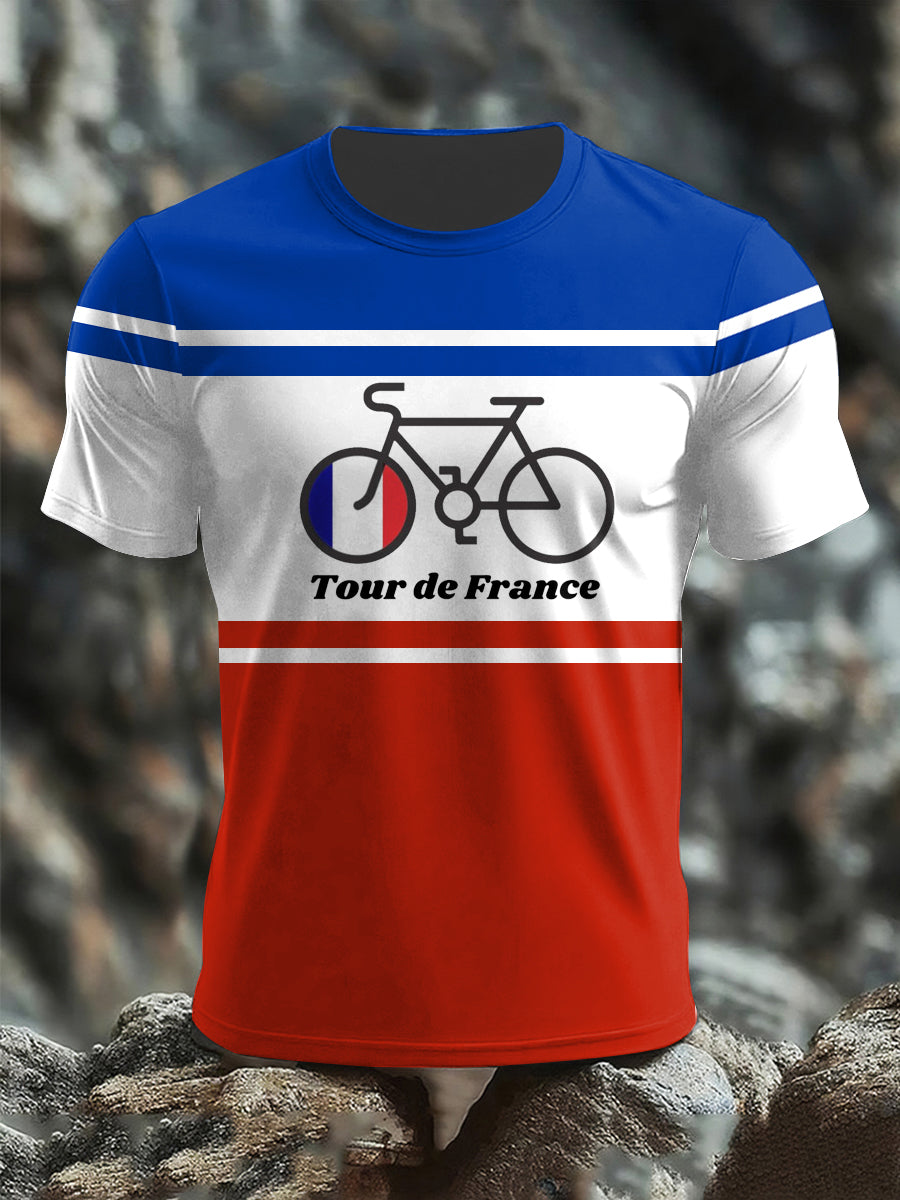T-shirt à manches courtes Tour De France Homme