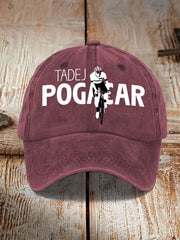 Chapeau Pogi Print Unisexe