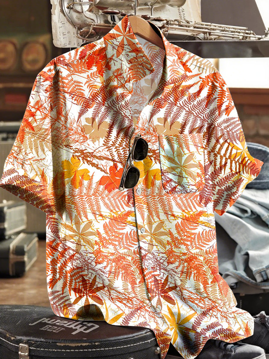 Chemise à manches courtes Casual Vacation Homme