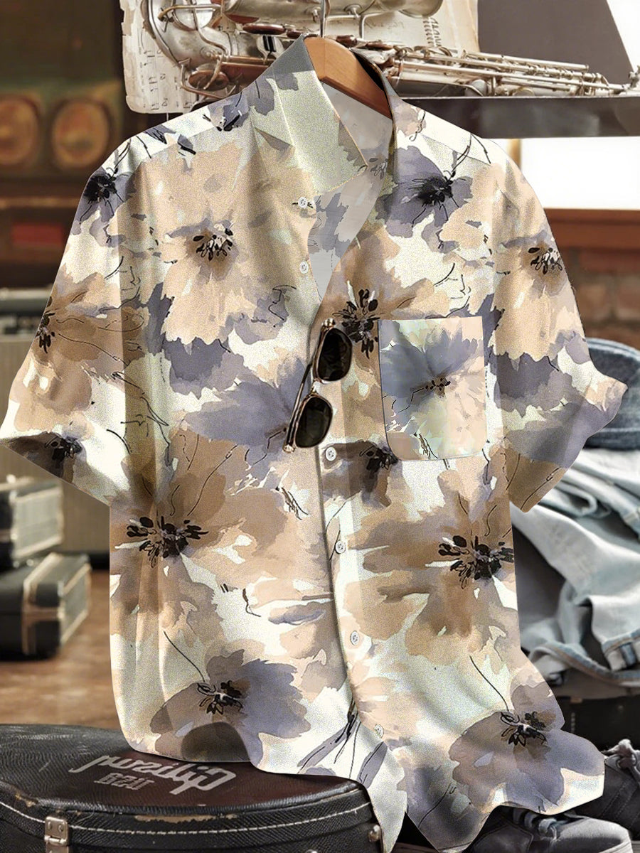Chemise à manches courtes Casual Vacation Homme