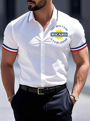 Chemise à manches courtes Tant Qu'il Y A Du Ricard Homme