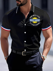 Chemise à manches courtes Tant Qu'il Y A Du Ricard Homme