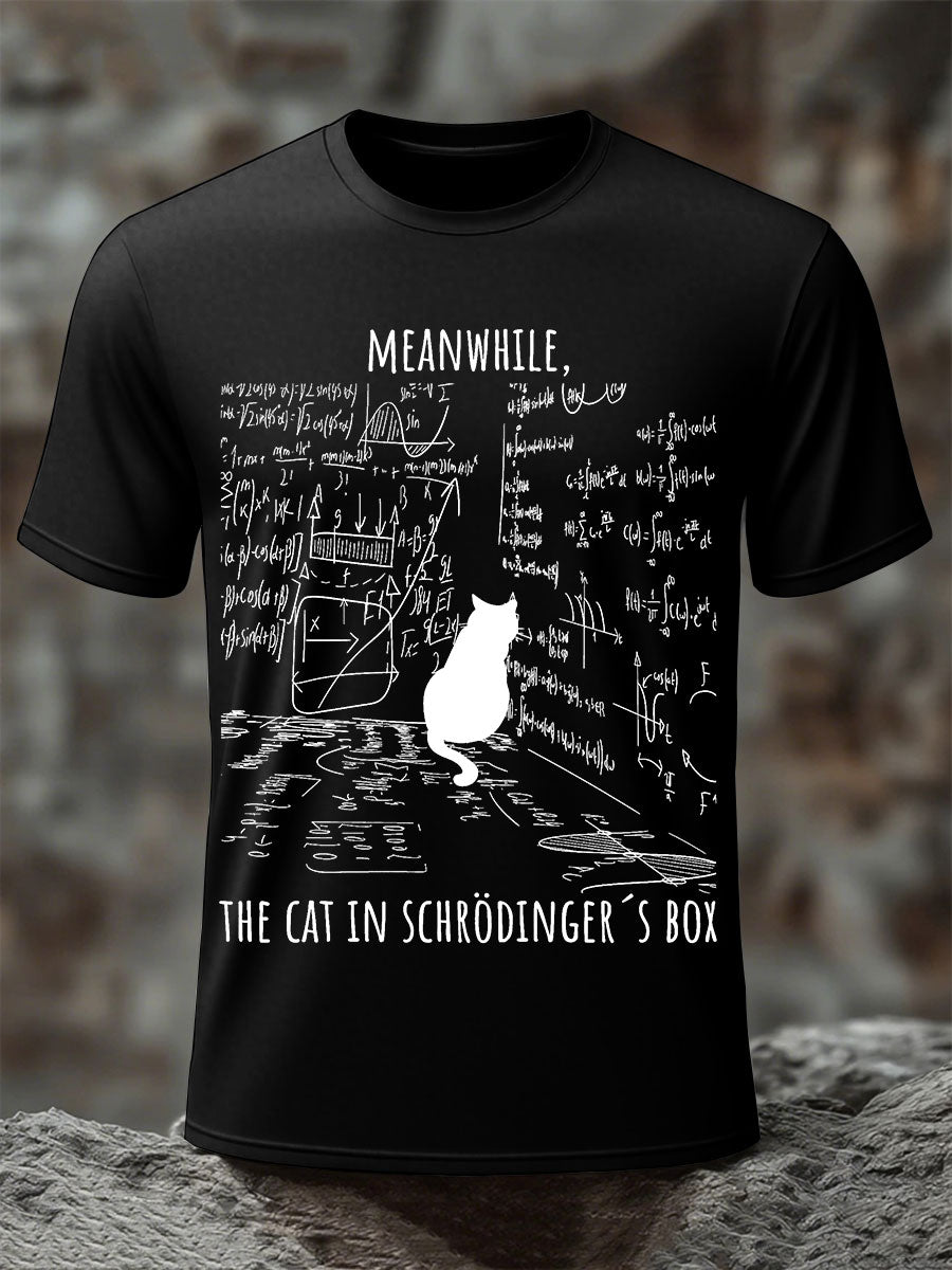 T-shirts Schrödinger pour hommes