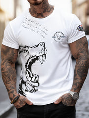 T-shirts Viking Wolf pour hommes