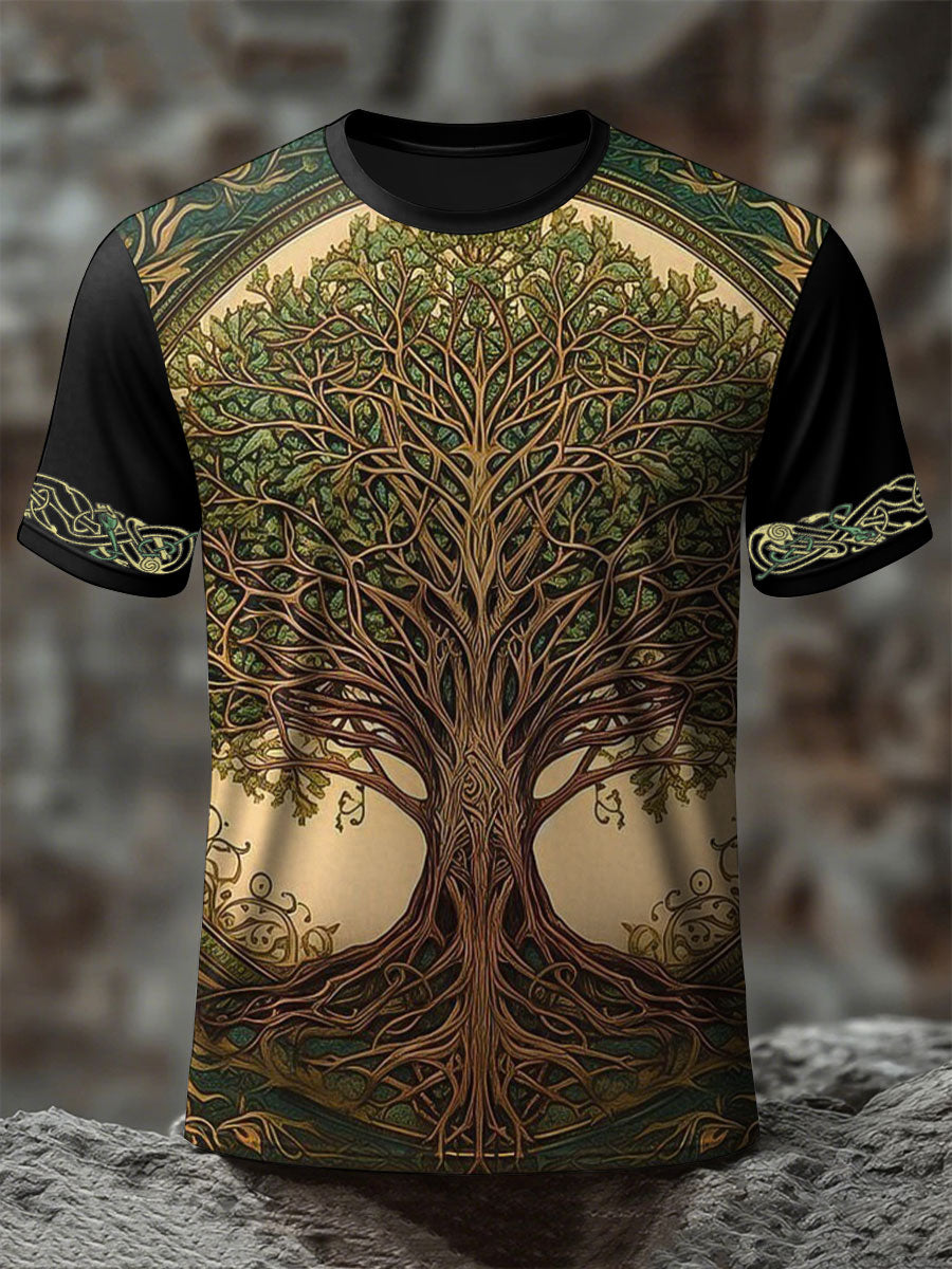 T-shirts Viking Tree of Life pour hommes