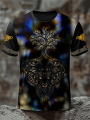 T-shirts Viking Tree of Life pour hommes