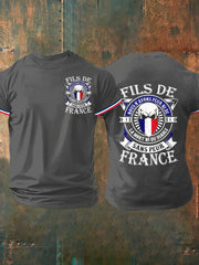 T-shirt manches courtes Fils De Sans Peur France pour homme