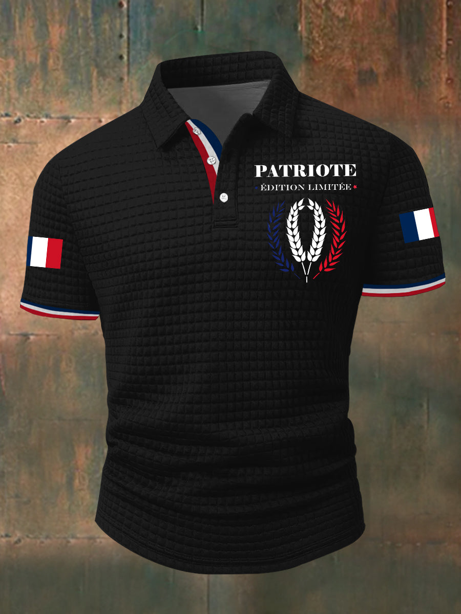 Chemise à manches courtes Limitee pour homme, édition Patriote