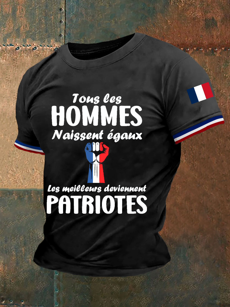 T-shirt à manches courtes Tons Les Hommes Nissons Aganx Homme