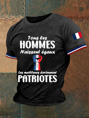 T-shirt à manches courtes Tons Les Hommes Nissons Aganx Homme