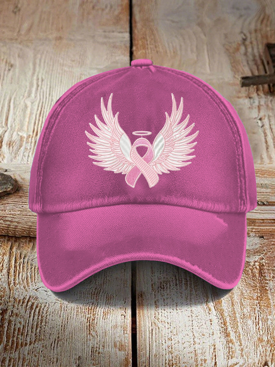 Chapeau unisexe imprimé cancer du sein