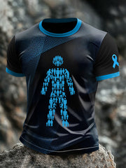 Tee shirts cancer de la prostate homme