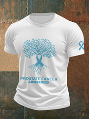 T-shirt sensibilisation au cancer de la prostate pour homme