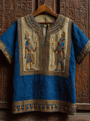 T-shirt imprimé ancien égyptien pour hommes