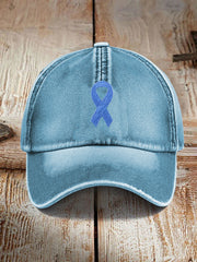 Chapeau unisexe imprimé sensibilisation au cancer de la prostate
