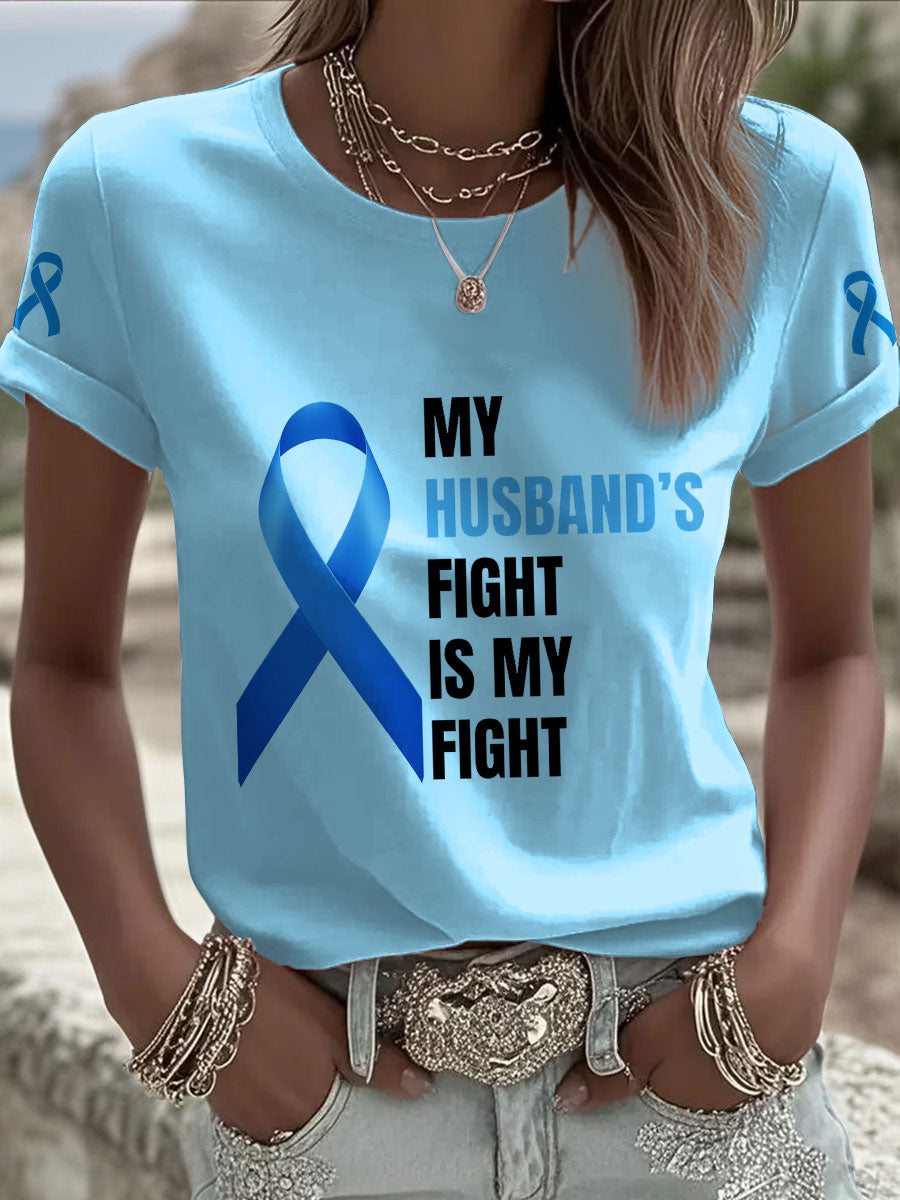 Tee shirts femme femme sensibilisation au cancer de la prostate