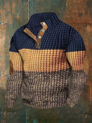 Sweat-shirt décontracté imprimé western vintage pour hommes