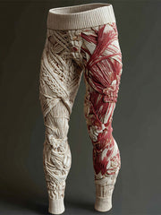 Femmes Halloween Muscle Imprimé Leggings