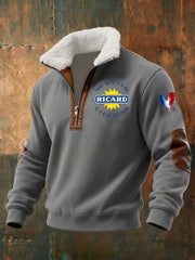 Chandail à capuchon zippé Ricadrd Baggy Homme