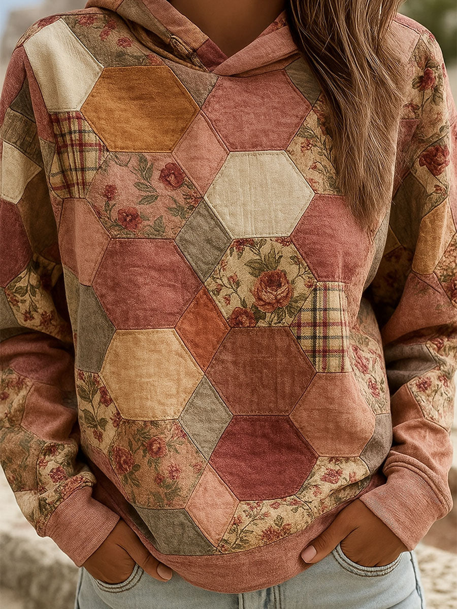 Femmes Cancer du sein Sensibilisation Fleurs Sweatshirt