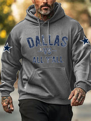 Sweat à capuche de football américain pour hommes