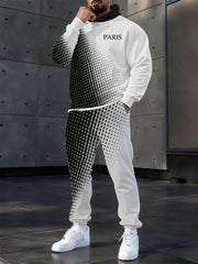 Hoodie occasionnel des hommes et l'ensemble de pantalon
