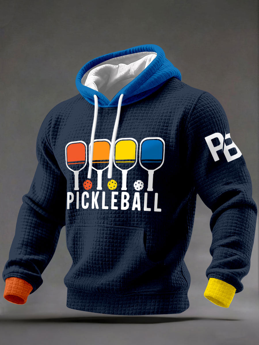 Chandails à capuchon Pickleball Enthusiast Homme