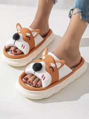 Chaussons confortables Shiba Inu Home Femme