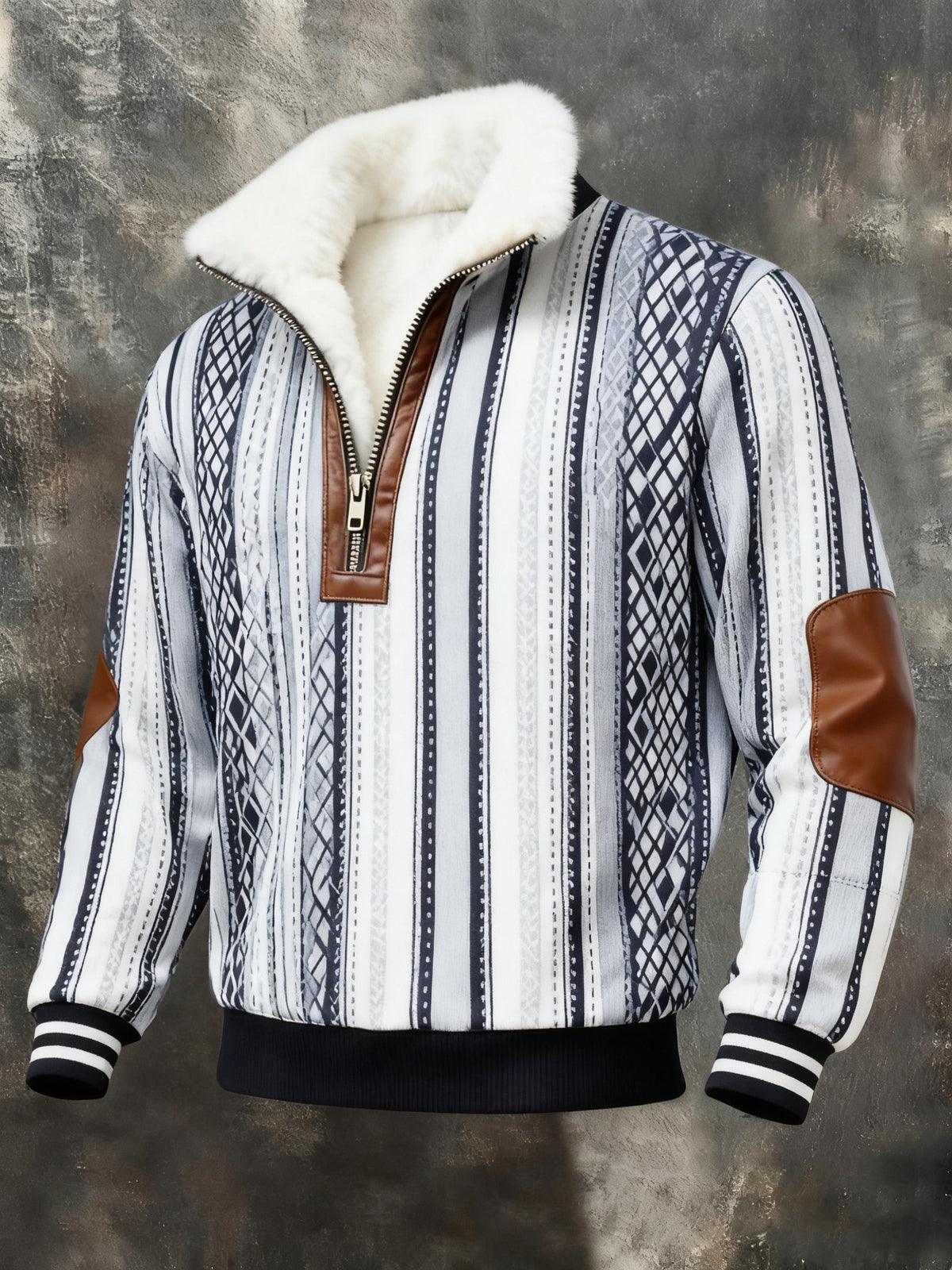 Sweat-shirt imprimé décontracté pour hommes