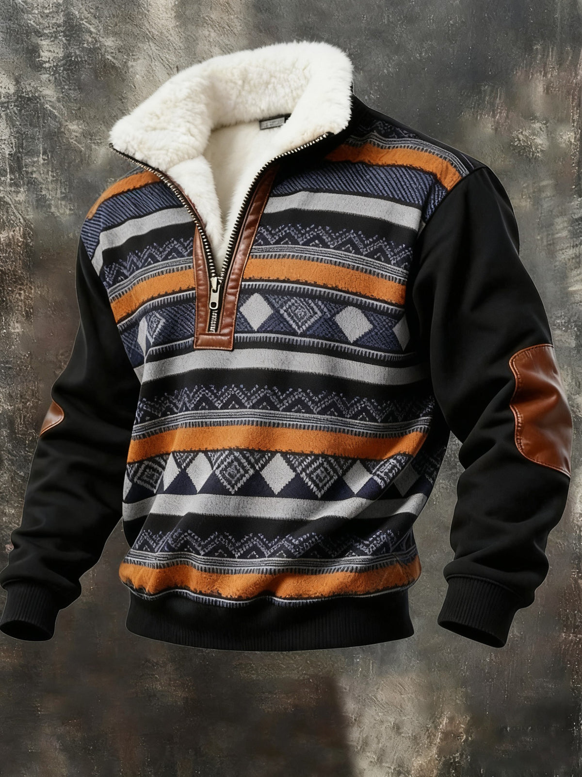 Sweat-shirt imprimé décontracté pour hommes