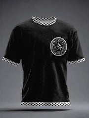 T-shirt musulman musulman à manches courtes pour hommes