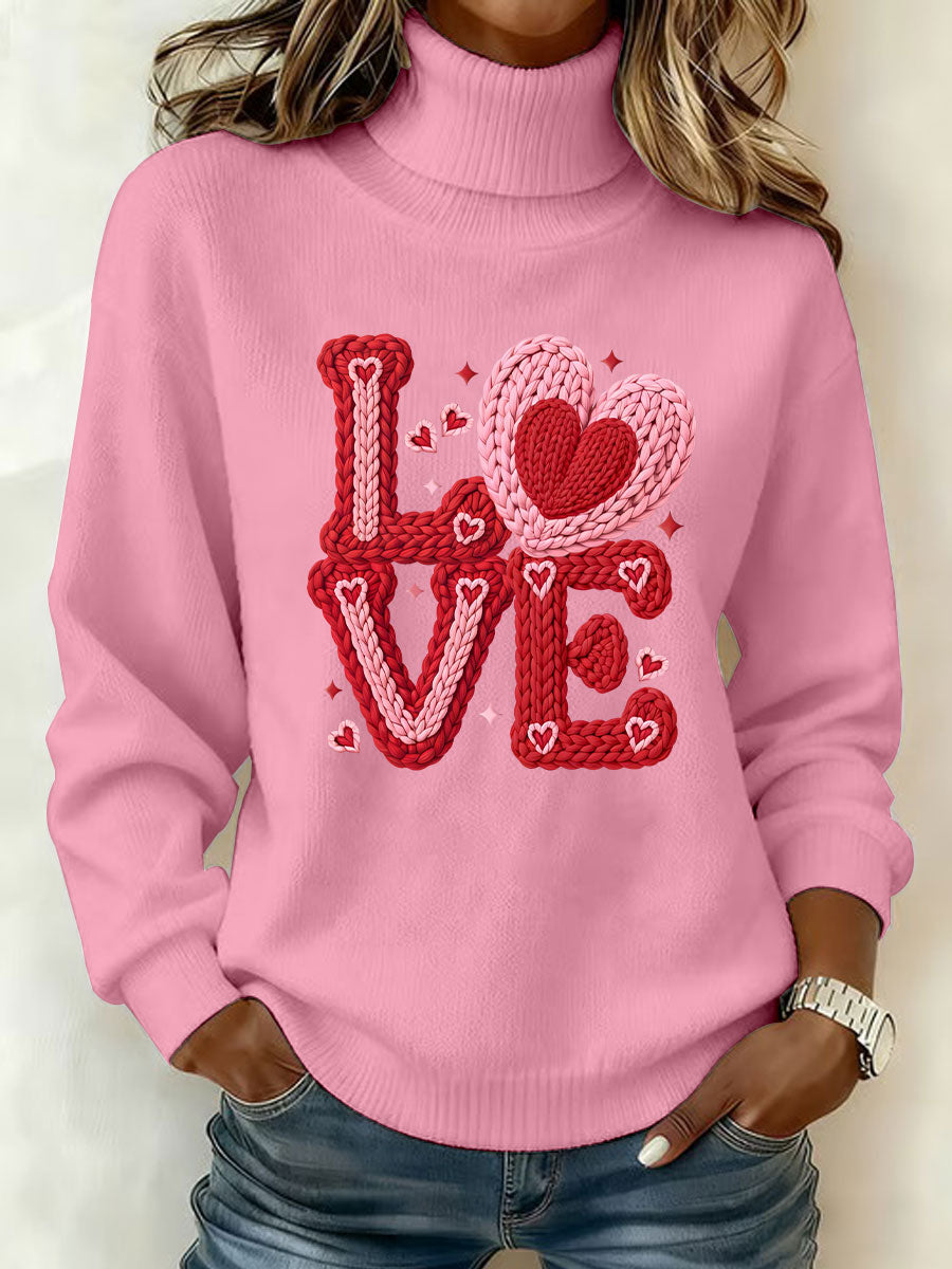 Haut Décontracté Imprimé LOVE Femme