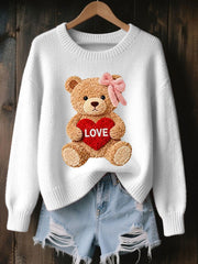 Haut Décontracté Imprimé LOVE Femme