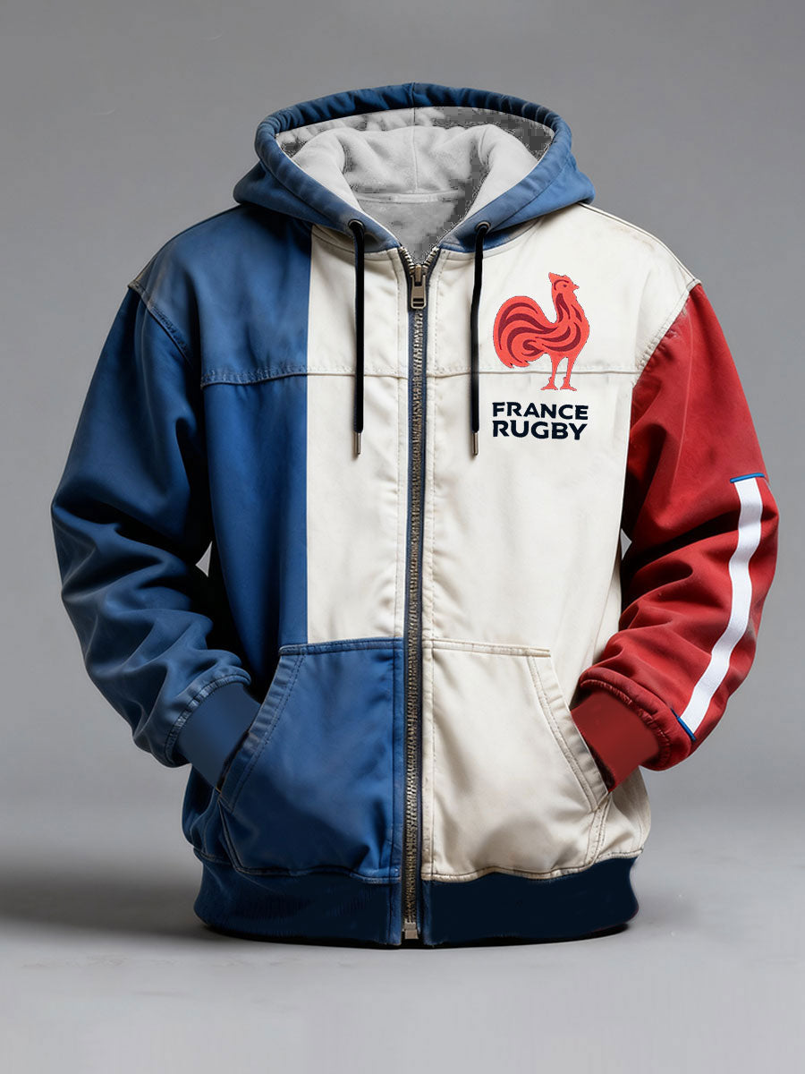 Chandail à capuchon France Rugby Homme