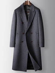 Manteau de manteau décontracté confortable pour homme long britannique Tommy