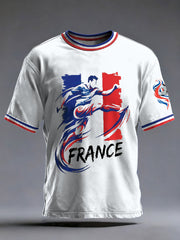 T-shirt imprimé France Soccer Homme
