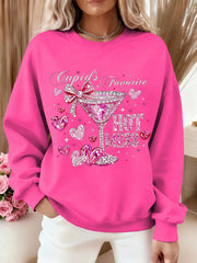 Sweat-shirt décontracté Valentin Femme