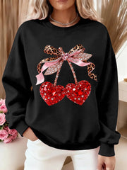 Sweat-shirt décontracté Valentin Femme