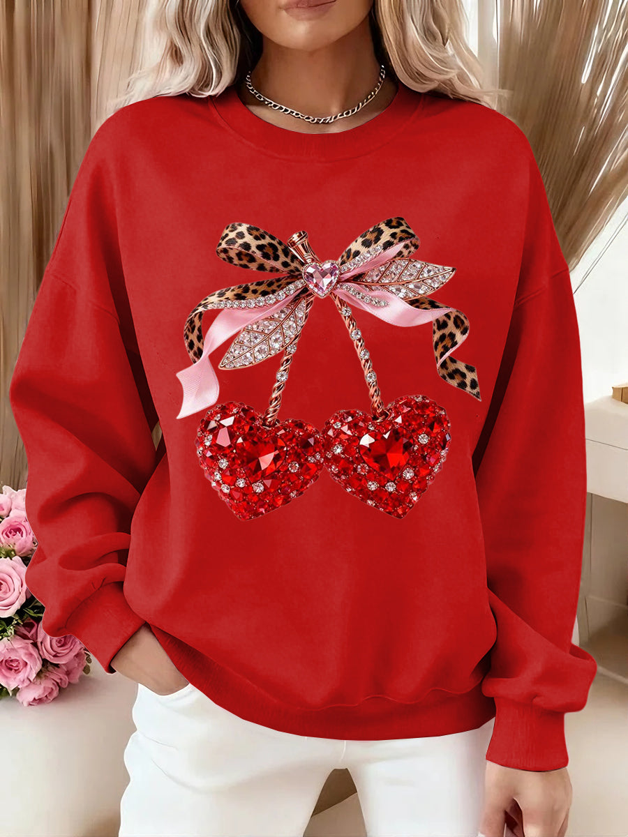 Sweat-shirt décontracté Valentin Femme