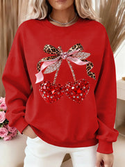 Sweat-shirt décontracté Valentin Femme