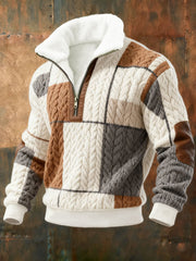 Sweat Géométrique Art Polaire Homme