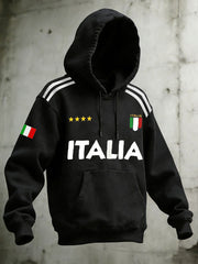 Hoodies du drapeau italien des hommes
