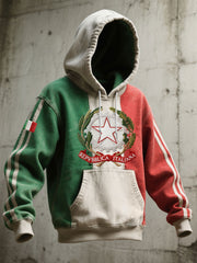 Hoodies du drapeau italien des hommes