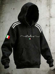 Hoodies du drapeau italien des hommes