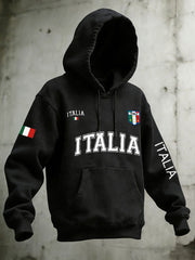 Hoodies du drapeau italien des hommes