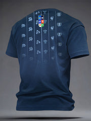 T-shirt imprimé pour hommes Rugby Lover Game of Nations
