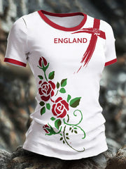 T-shirt imprimé England Rugby Lover Femme