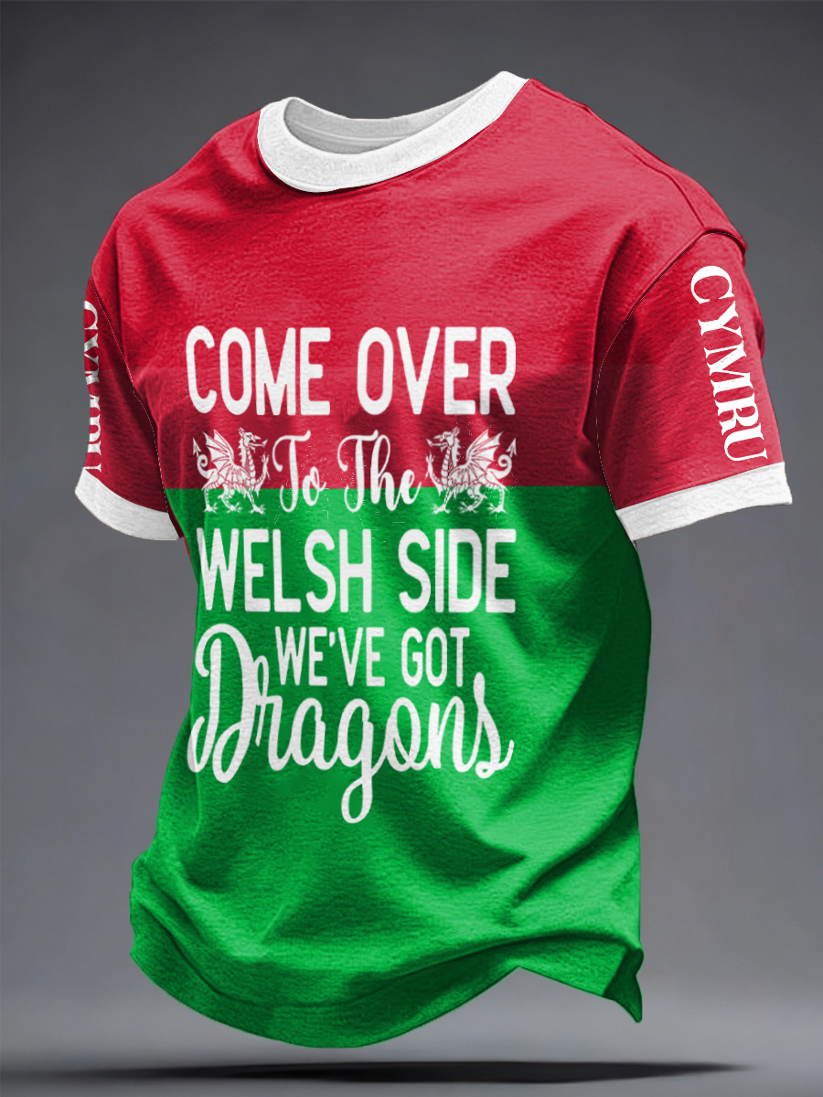 T-shirt imprimé Welsh Rugby Lover Homme